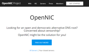 Open NIC DNS