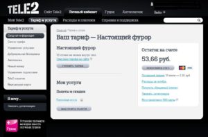 Ris. 3 Lichnyj kabinet na ofitsialnom sajte