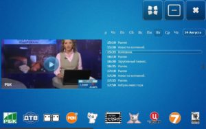  Наличие в Crystal TV телепрограммы для каждого канала