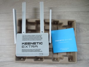  Роутер Keenetic Extra KN 1710 комплектация