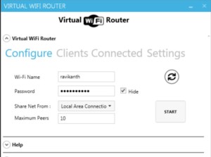  WiFi Virtual Router